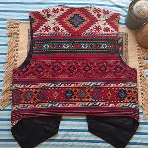 Vintage Jackets & Coats - Vintage southwestern 100% cotton vest Vintage Jackets & Coats - Vintage southwestern 100% cotton vest